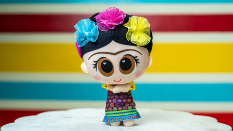 Frida Kahlo Plush Doll