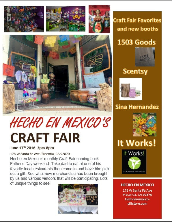 June Craft Fair June17th