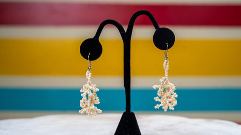 White Earrings
